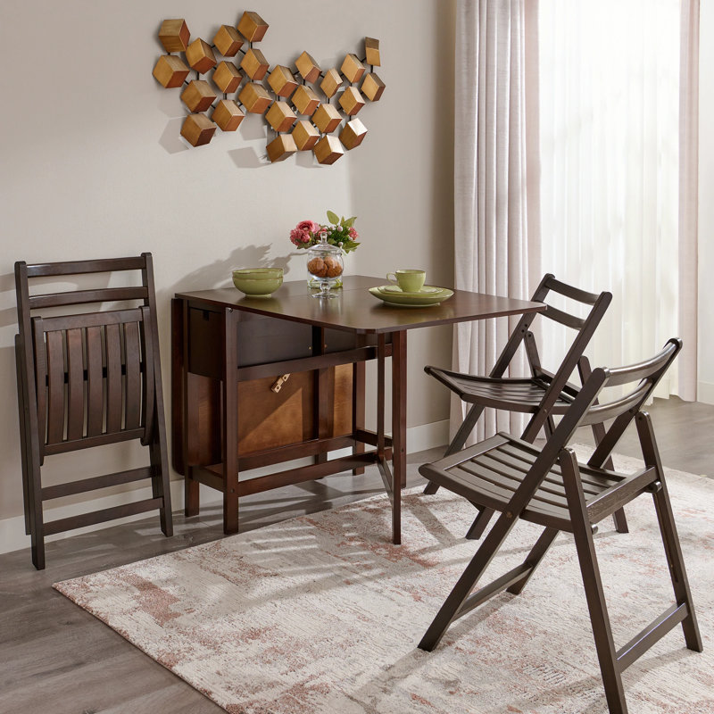 Shailja Rubber Wood Dinning Chair, Wenge