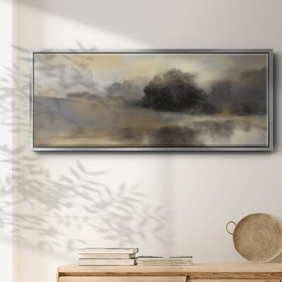 Misty Pond- Toile encadrée