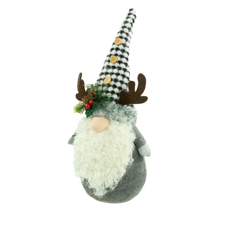 Gnome gris debout