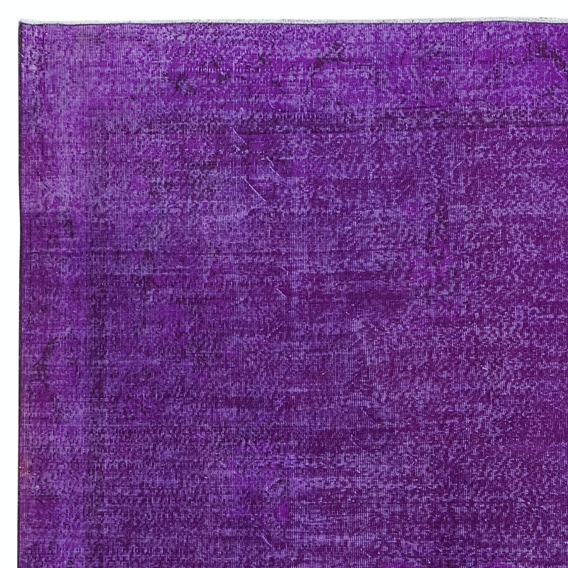 Grand tapis noué à la main 7,3 x 11 pi. Tapis moderne turc. Tapis bohémien pour le salon