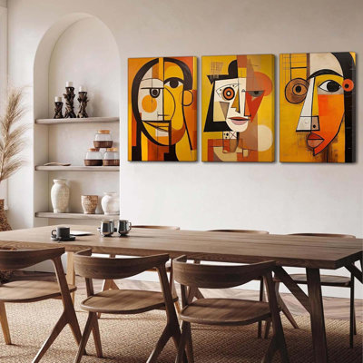 3 Piece Wrapped Canvas Print