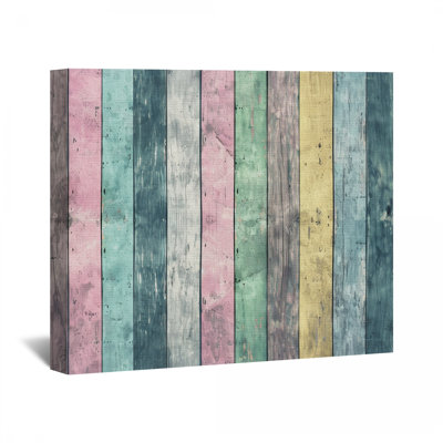 Panneaux de bois avec toile tendue - Matériau de décoration murale