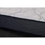 Très grand matelas ferme, technologie de refroidissement, mousse confortable, support central merveilleux, profondeur de produit de 80 po, largeur de 76 po, hauteur de 10 po, lit de 96 lb, blanc + bleu, base réglable-797321638