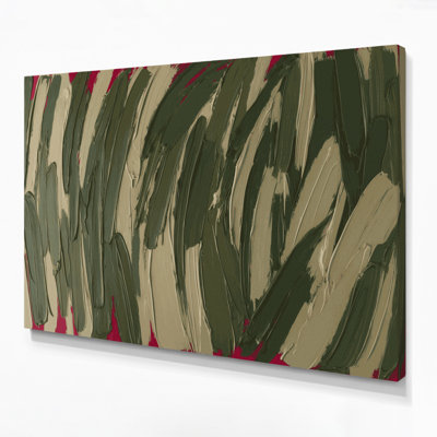 «Neo Expressionism 73», art mural sur toile brune