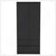 Armoire ferme, chambre à coucher, noir-864424642
