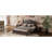 Wood Platform Bed Frame,Retro Style Platform Bed With Wooden Slat Support-199904709-199904715