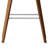 Randolph Upholstered Bentwood Mid-Century Modern Bar & Counter Stool with Chrome Footrest (Set of 2)-88841782