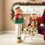 Décoration de Noël 39 po télescopique en tissu