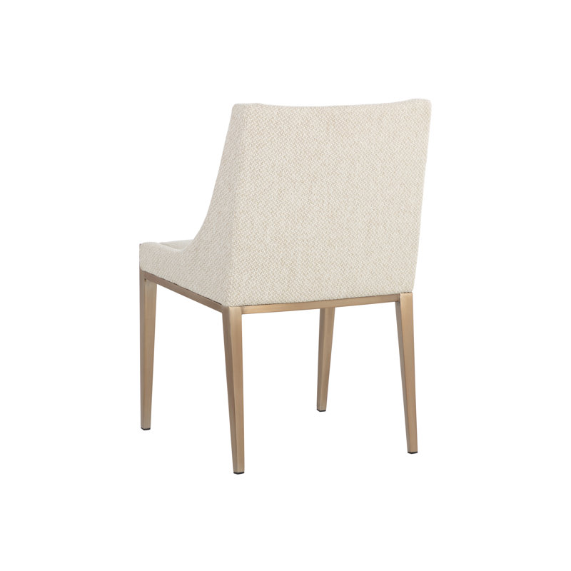 Dionne Upholstered Dining Chair, Cream