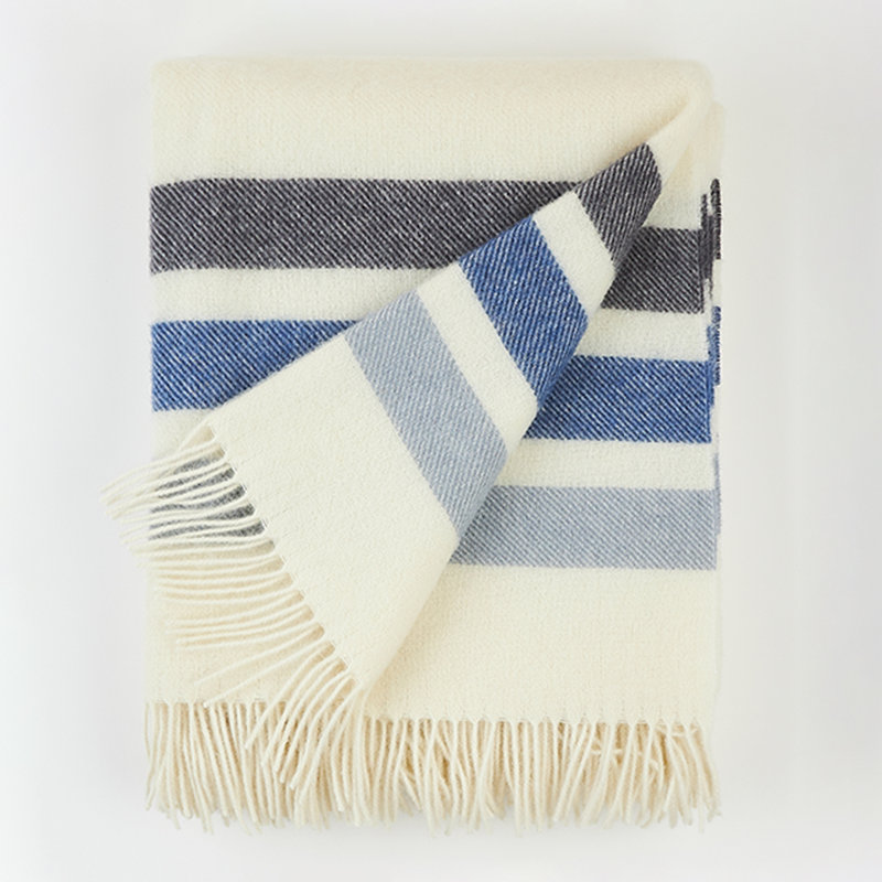 Strips&Checks Throw Blanket