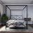 Saarah Metal Canopy Bed-1167327538-1160027778