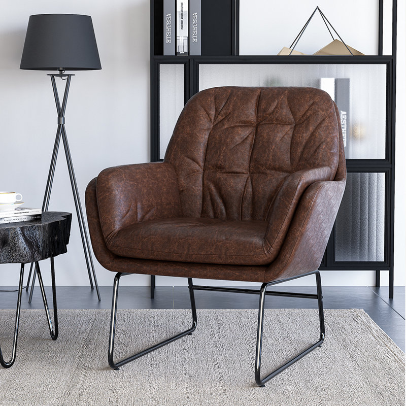 Gennep Faux Leather Armchair