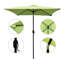 Parasol carré en polyester 78 po Marla-1005996230-1005996224