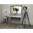Broussard 112cm Glass Top Console Table
