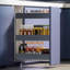 Elaxi Aluminium Cabinet Shelving Rack-604424901