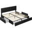 Lit plateforme tapissier avec tête de lit Sorel-1389965894-1406623334