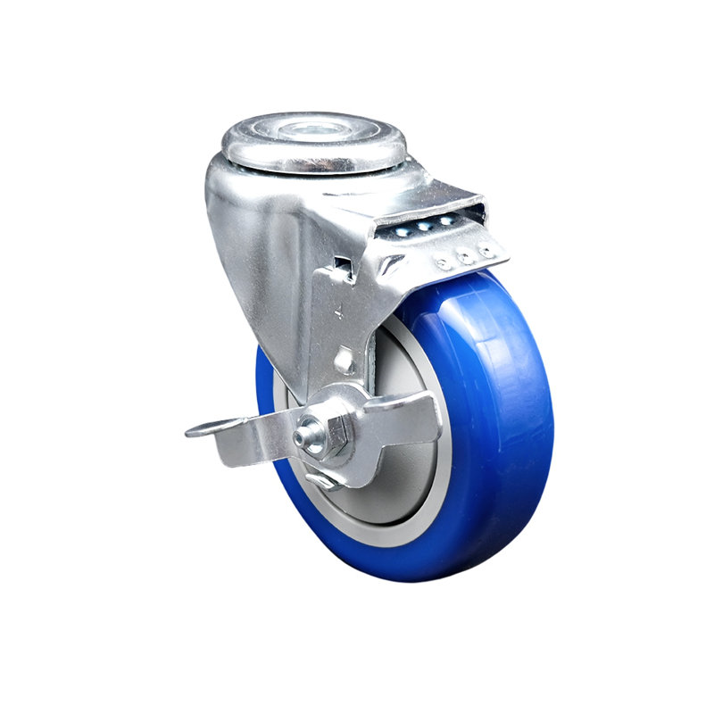 Polyurethane Caster, Blue