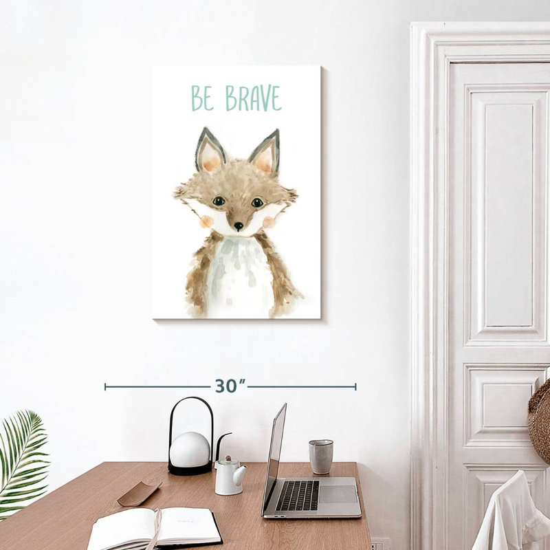 Ashelle Be Brave Baby Fox, 30" H x 20" W