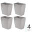 Small Rectangular Bathroom Trash Cans - Ideal for Primary and Guest Bathroom or Home Office-113267909-113267911