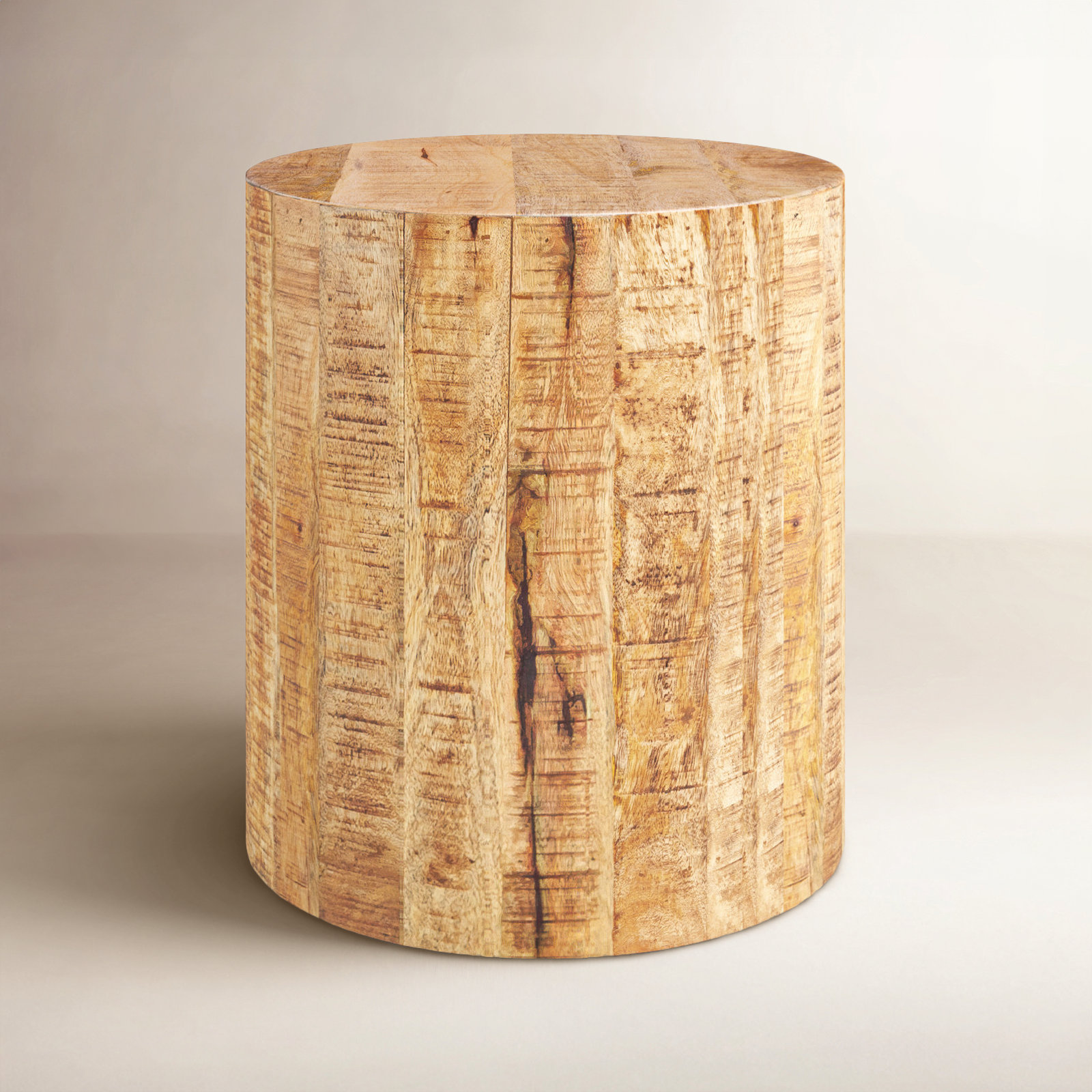 Pietra 16" End Table, Natural