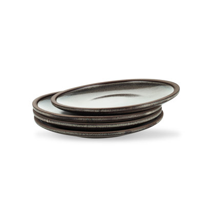 Stone Lain Tina 4-Piece Salad Plate Set Stoneware
