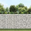 Lit surélevé en acier galvanisé Trapezium Gabion-1295722149