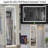 Extra Large LED Bathroom Mirror With 3 Color Aluminum Framed Wall Mirror Full Body Mirror With Lights, Vertical Horizontal Hanging Aluminum Framed Mirror For Bedroom Living Room, Silver, 84X36 Inches