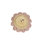 Planet Bee Floral Chenille and Cotton Throw Pillow