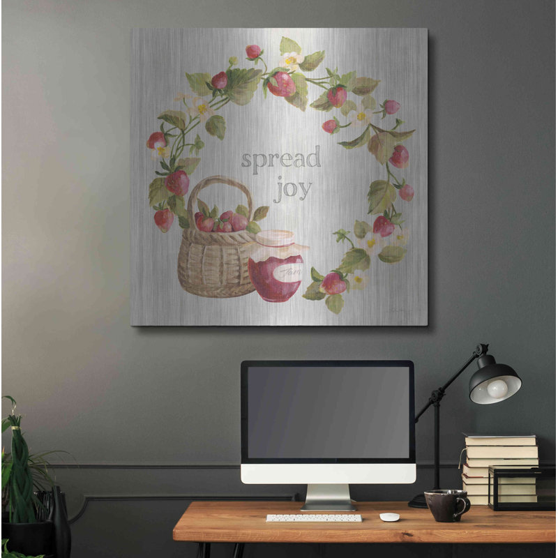 «August Homestay VII» par Silvia Vassileva, August Grove®, art mural en métal, H 36 po x l 36 po