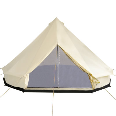 Tente campagnarde pour 10 personnes Outsunny