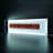 Fixturedisplays® 12.25 X 3.5" Clear Acrylic Sign Holder Picture Frame Film Strip Display Name Tag Placement, With Lighted LED Backlit Panel, 0.54" Thick 18610+18612