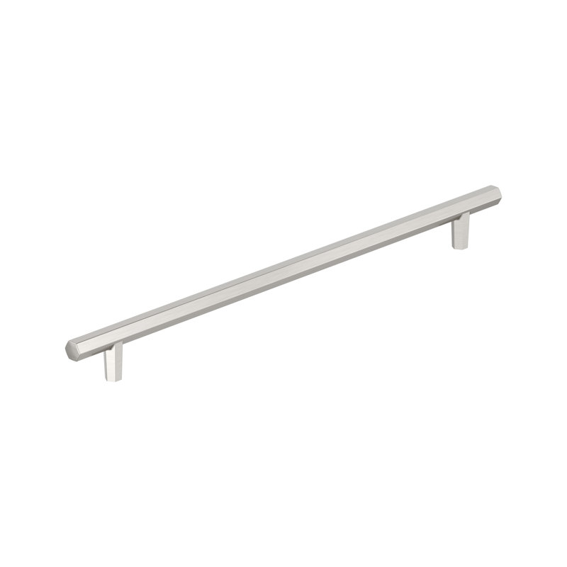 Calibre 18 pouces (457 mm) d'un centre à l'autre, Nickel satiné