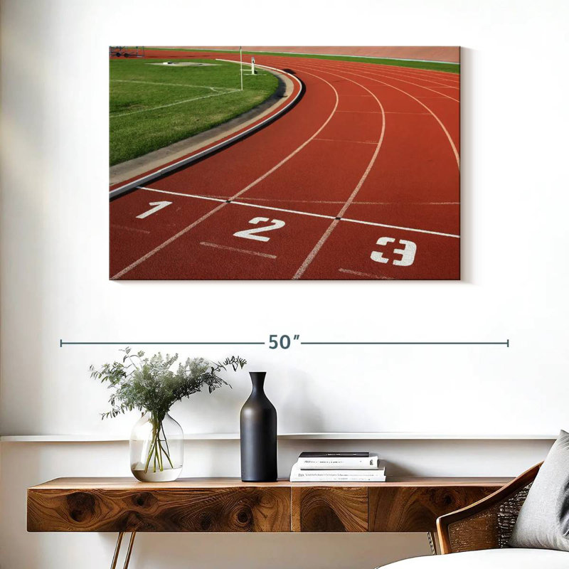 Athletic Track Lanes