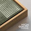 «Abstract Grayscale Dot Matrix», reproduction d'art sur toile encadrée-637995345-637995347