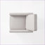Fauteuil inclinable par pression | Tissu moderne gris ardoise moderne | Gris | Tissu-1955558339