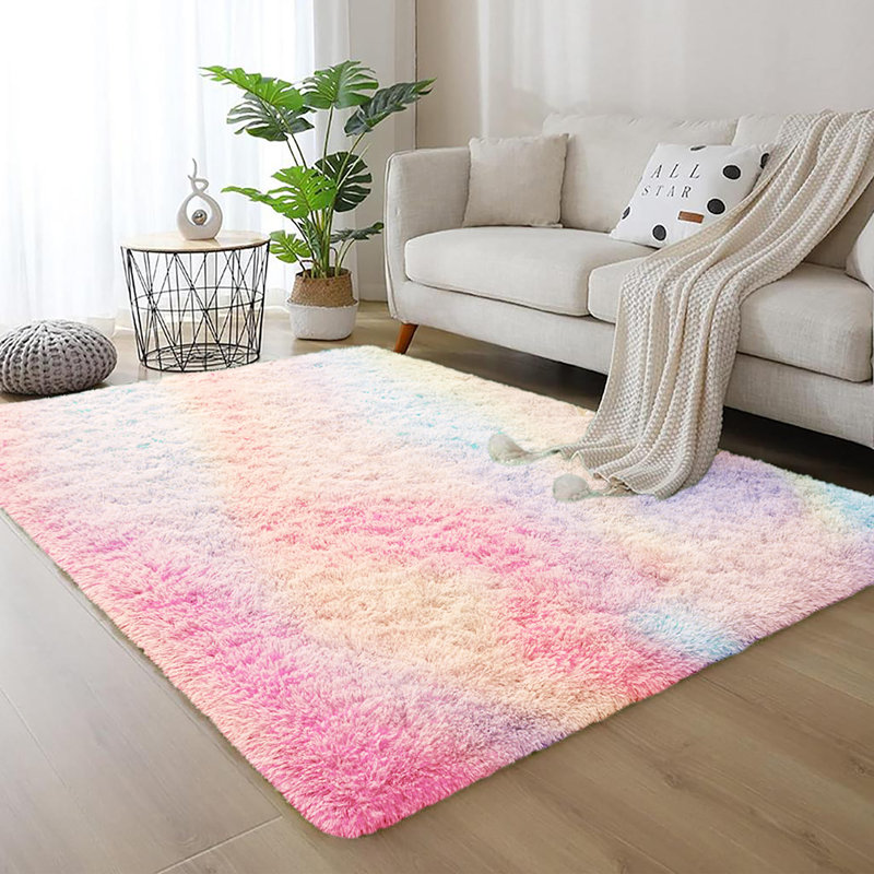 Alaunna Standard Shag Area Rug, Rectangle 60 x 110cm