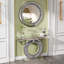 Miroir rond en cristal 33,46 "(85Cm)