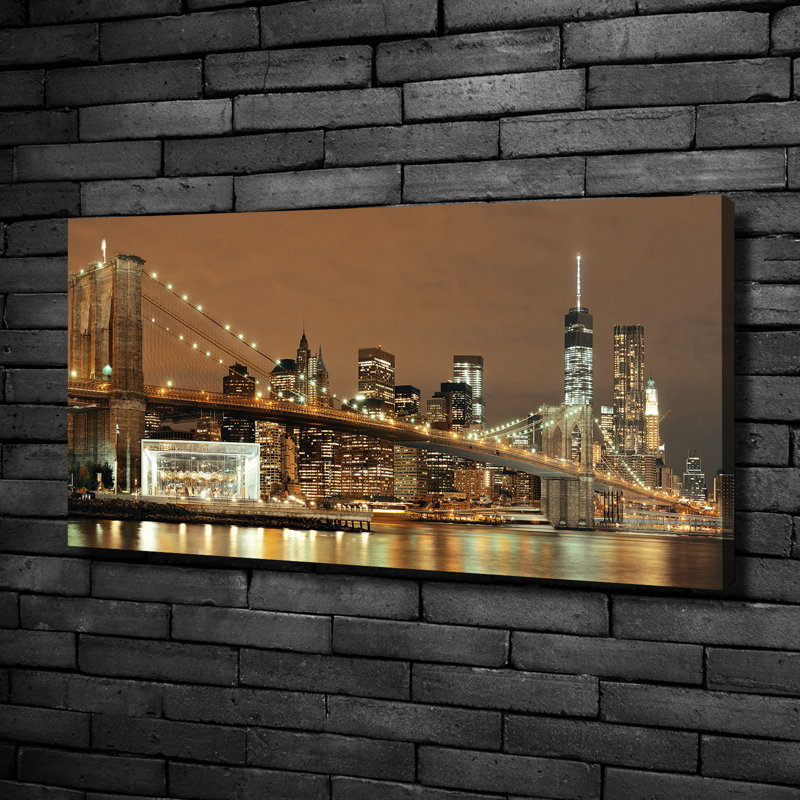 Manhattan New York - No Frame Print on Canvas