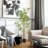 70.75'' Faux Bamboo Tree in Cement Pot