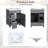 24'' Single Bathroom Vanity with Ceramic Top-948129360