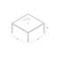 Urbana Outdoor Square Dining Table-1952377014-1908089757
