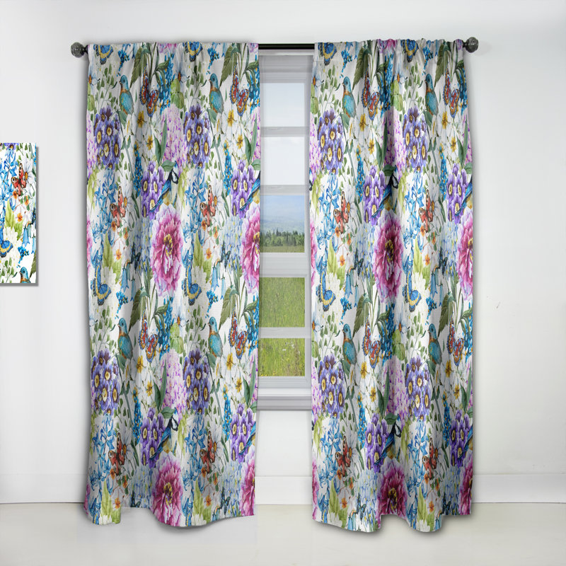 Gold Glam Squares VI - Abstract Glam Blackout Curtain Single Panel, 52" W x 95" L