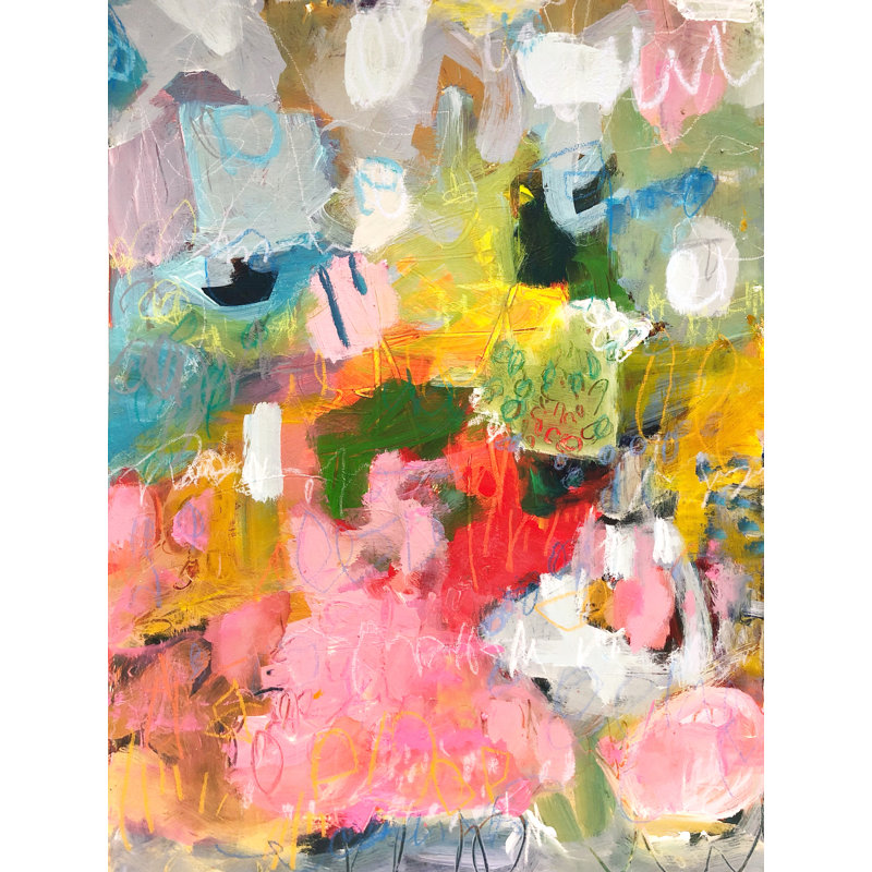 Mornin Print by Elizabeth Chapman, 21.25" H x 17.25" W, Black Framed Paper