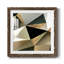 «Gold Polygon Wall II», reproduction encadrée de qualité supérieure - prête à être accrochée-1333153443-1333153466-1333198751