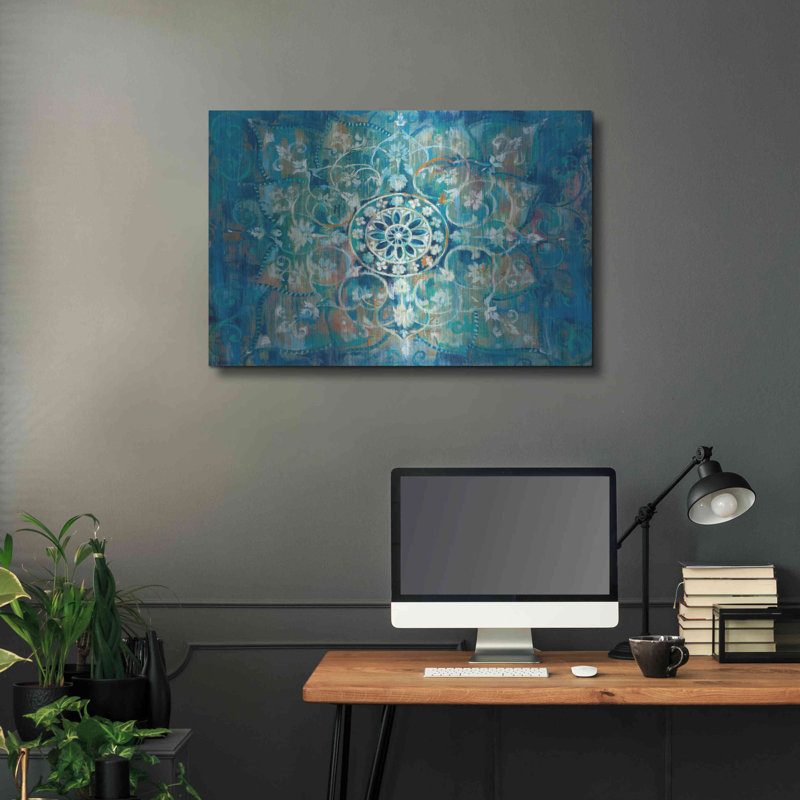 "Mandala en bleu I" par Danhui Nai