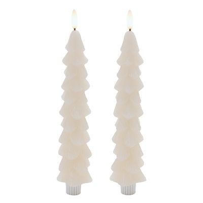 Bougie FIA Wick Tree Taper (ensemble de 2)