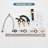 Widespread Faucet 2-handle Bathroom Faucet with Drain 1.2 GPM-91270344