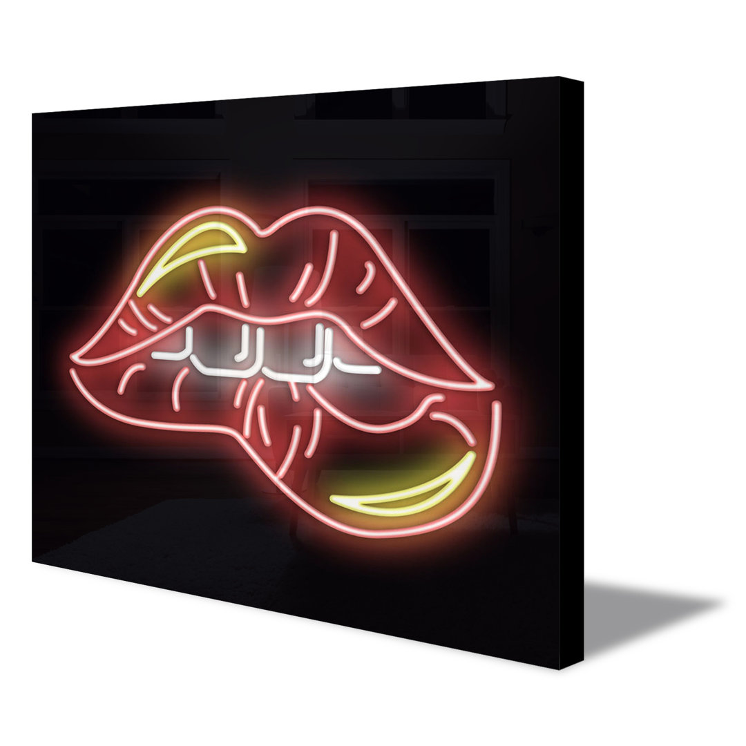 Lips LED Neon Sign Wall Décor
