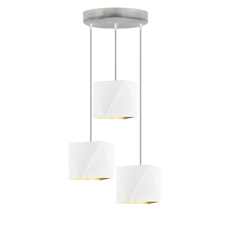 Ridout 3 - Light Cluster Pendant, White