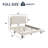 Ava Tufted Upholstered Low Profile Platform Bed-221735546-221735547
